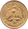 Mexico 1945 Dos (2) Pesos Gold Brilliant Uncirculated (MS63)