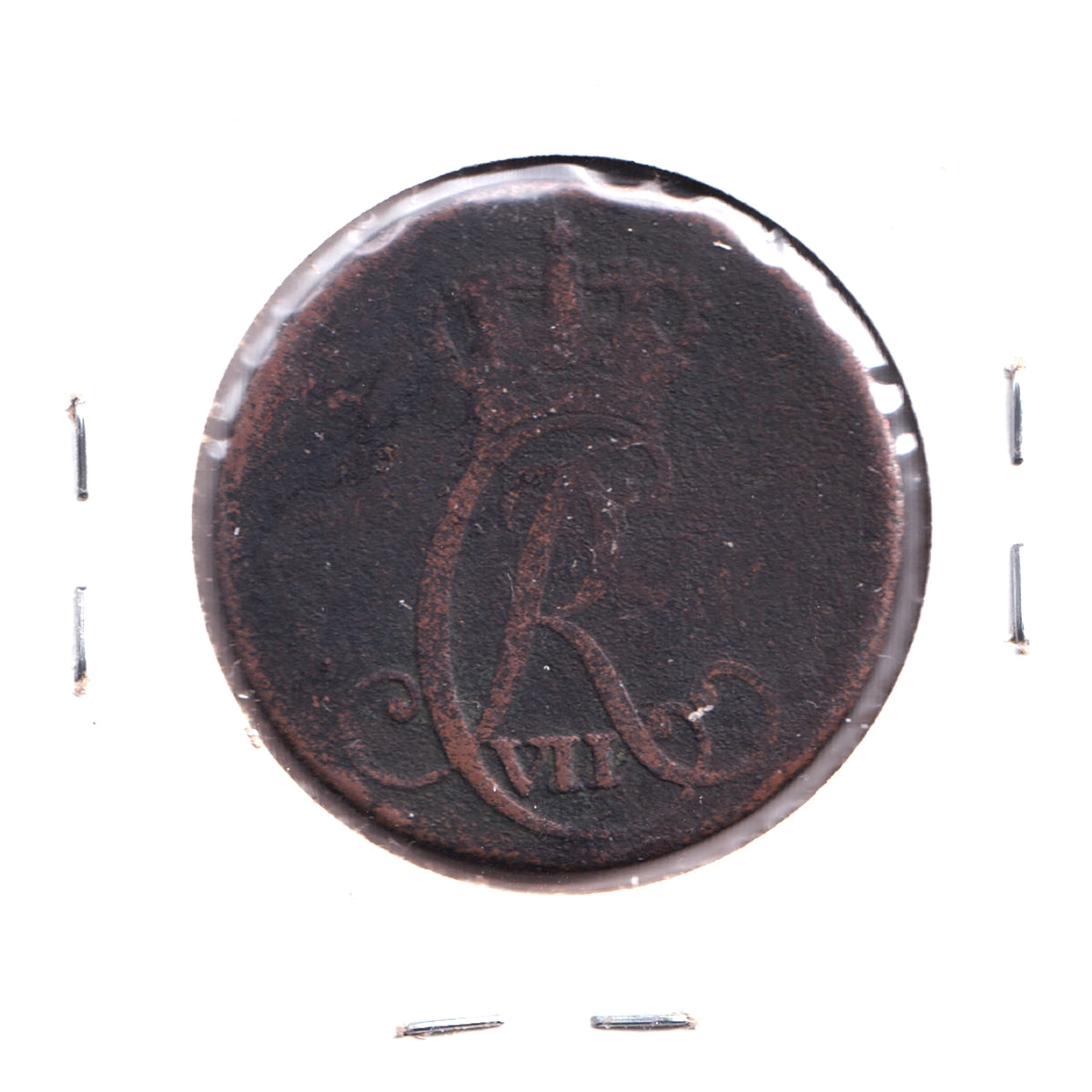 German States 1787 Schleswig 1 Sechsling  Fine (F12) $