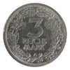 German Weimar Republic 1931A 3 Reichsmarks Almost Uncirculated (AU50) $
