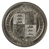 Great Britain 1887 Jubilee Shilling EF-AU (EF45)