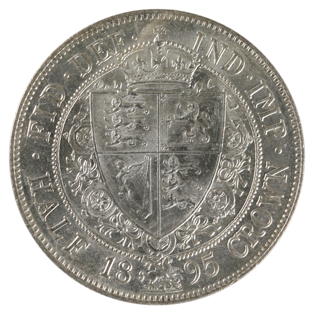 Great Britain 1895 1/2 Crown UNC+ (MS62) $