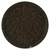 German Empire 1899 Pfennig Extra Fine (EF40)
