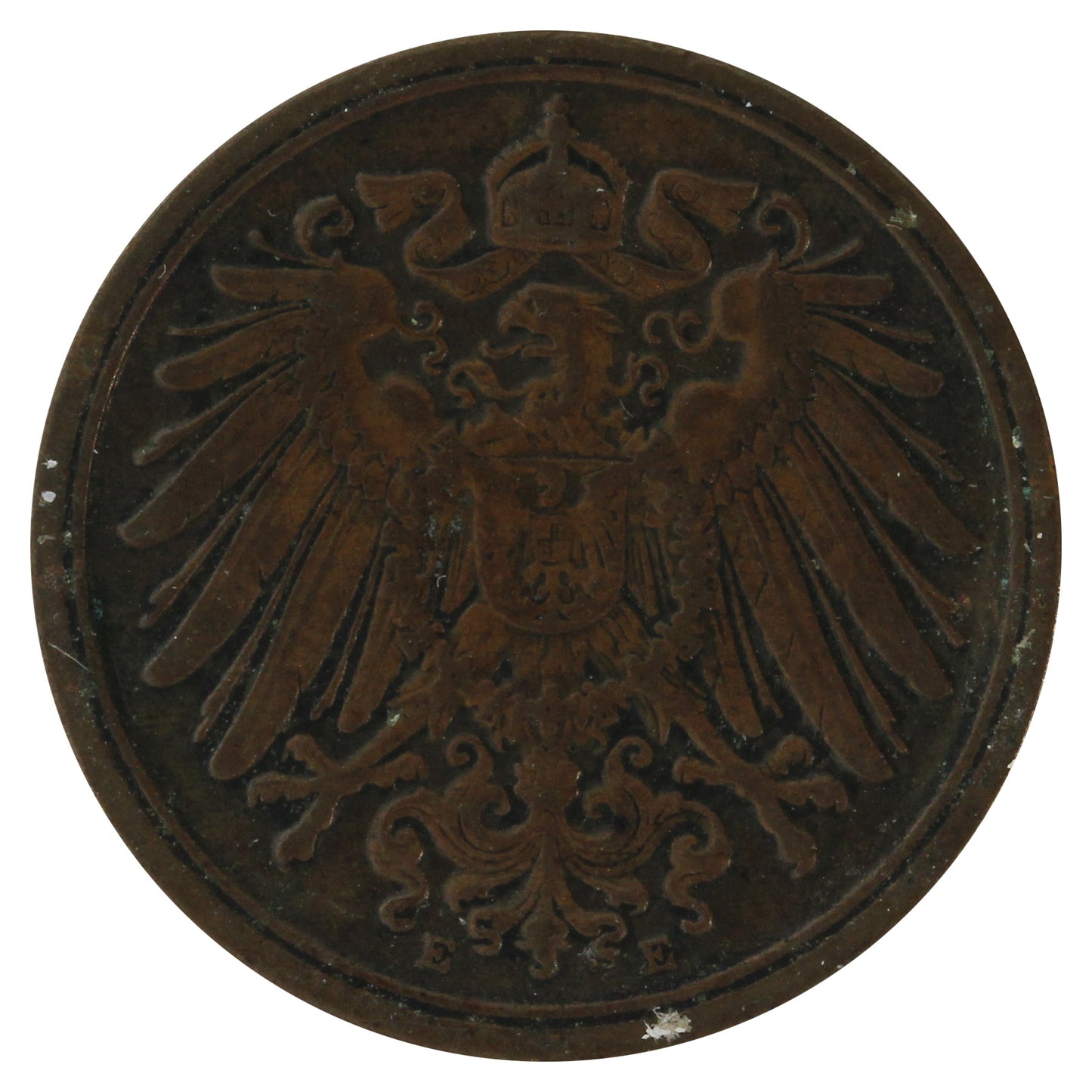 German Empire 1899 Pfennig Extra Fine (EF40)