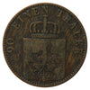 German States 1856A Prussia 4 Pfennig Almost Uncirculated (AU50)