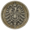 German Empire 1875D Mark Extra Fine (EF40)