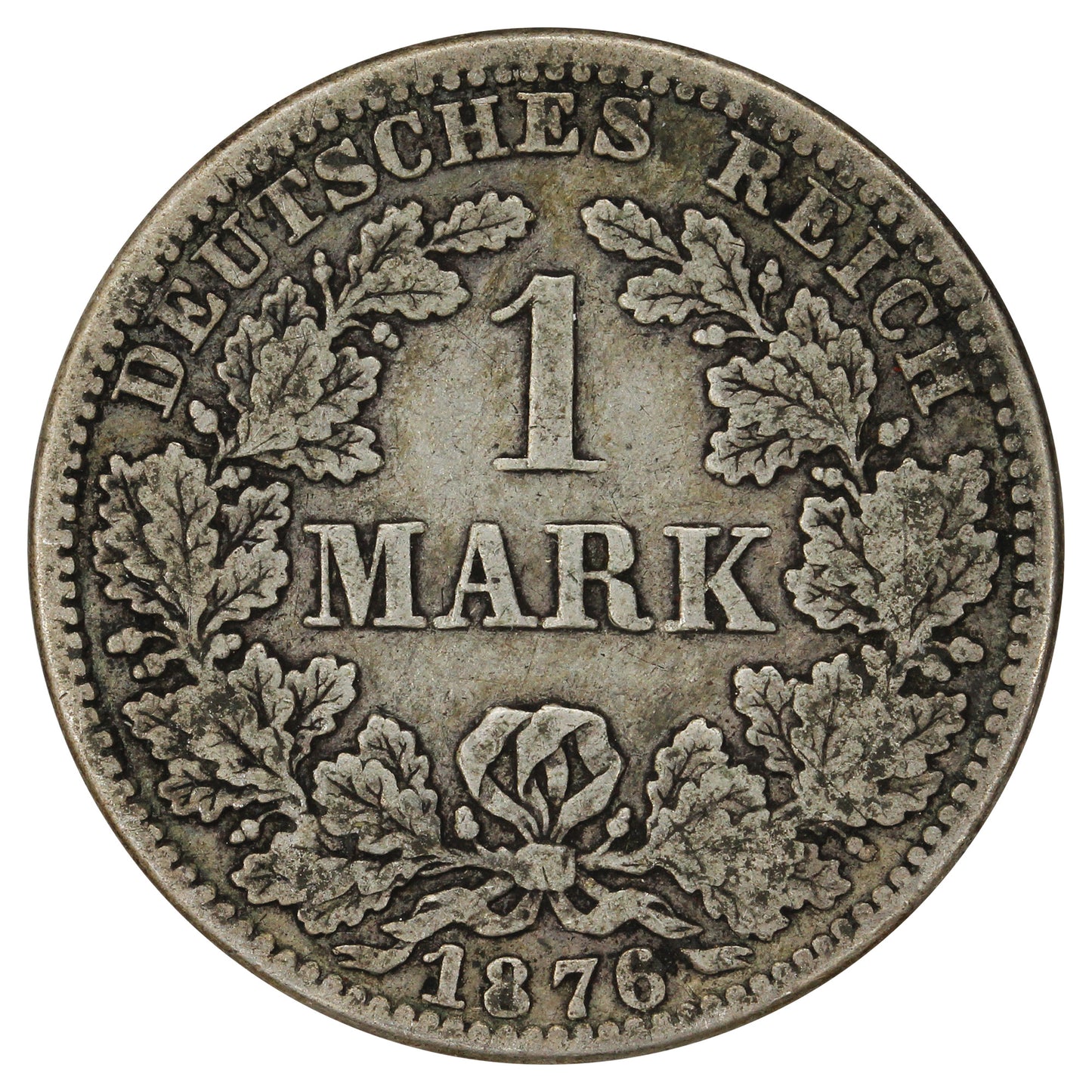 German Empire 1876A Mark Extra Fine (EF40)