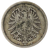 German Empire 1876A Mark Extra Fine (EF40)
