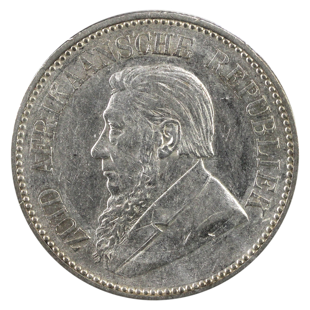 South Africa 1896 2 1/2 Shillings Extra Fine (EF40) $