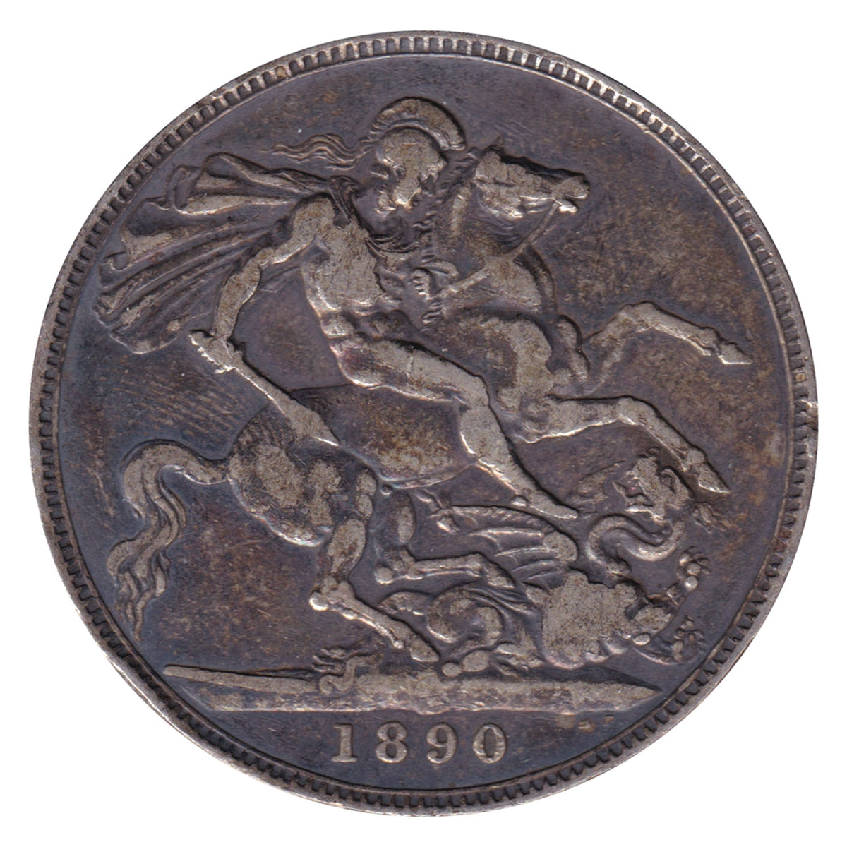 Great Britain 1890 Crown Very Fine (VF20) $