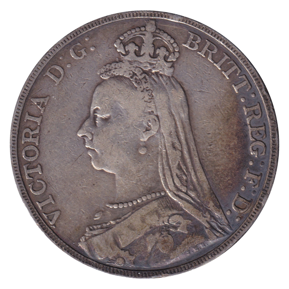 Great Britain 1890 Crown Very Fine (VF20) $