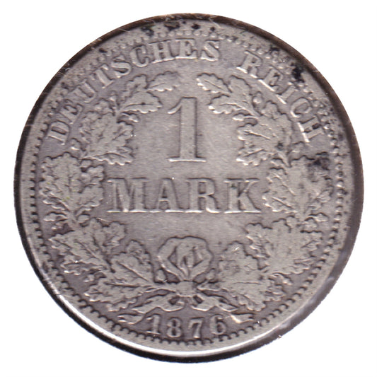 German Empire 1876A Mark Very Fine (VF20)