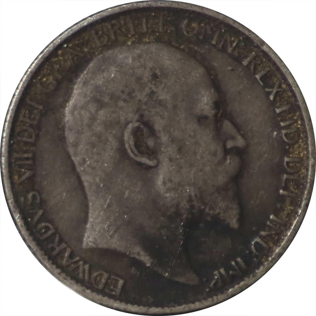 Great Britain 1907 6 Pence Very Fine (VF20)