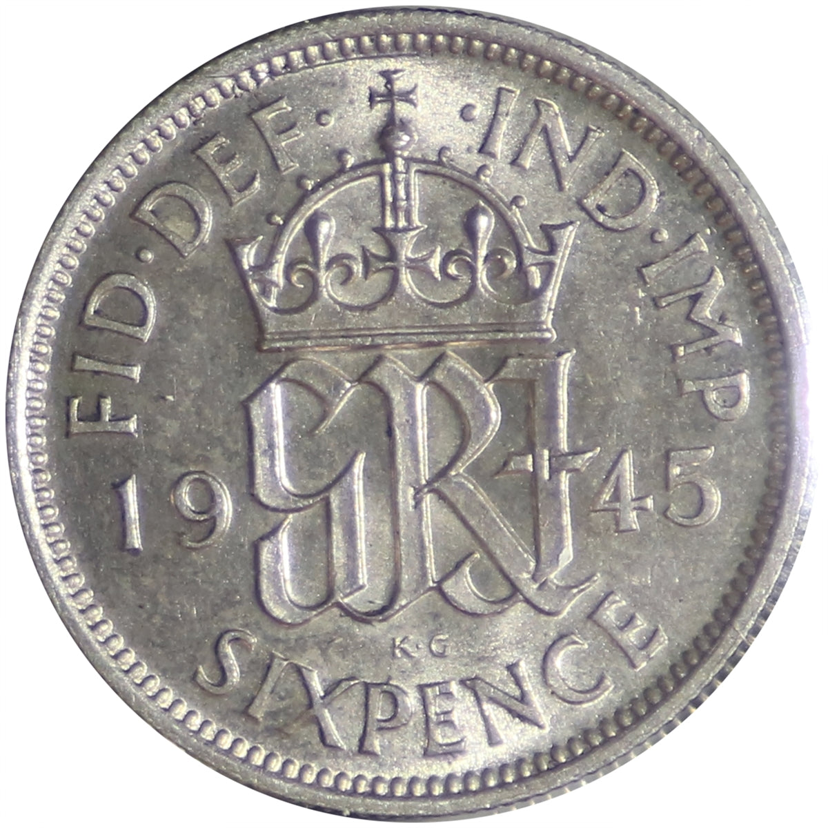 Great Britain 1945 6 Pence Uncirculated (MS60)