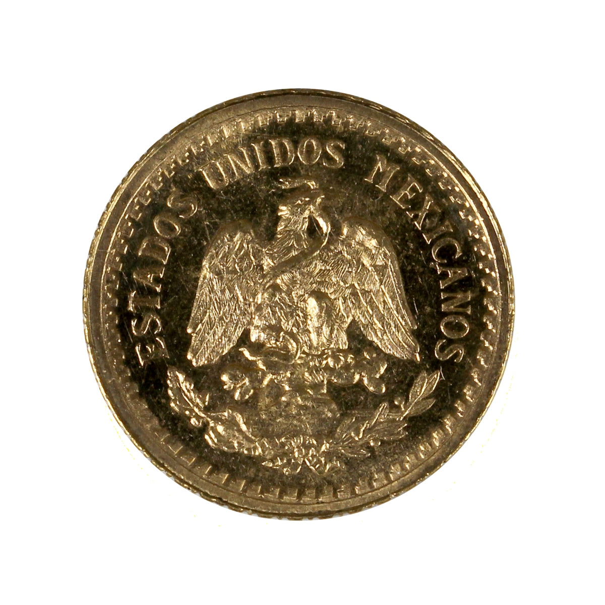 Mexico 1945 Gold 2 1/2 Pesos Brilliant Uncirculated (MS63)