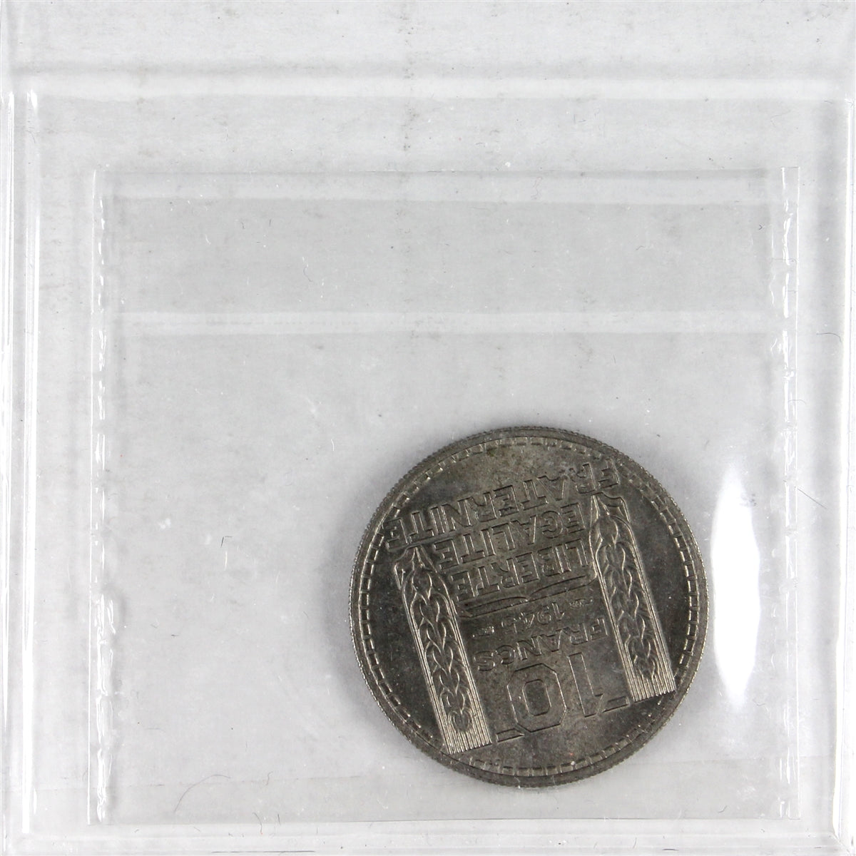 France 1945 10 Francs ICCS Certified MS64