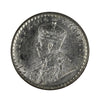 India 1918 1/4 Rupee Brilliant Uncirculated (MS63) $