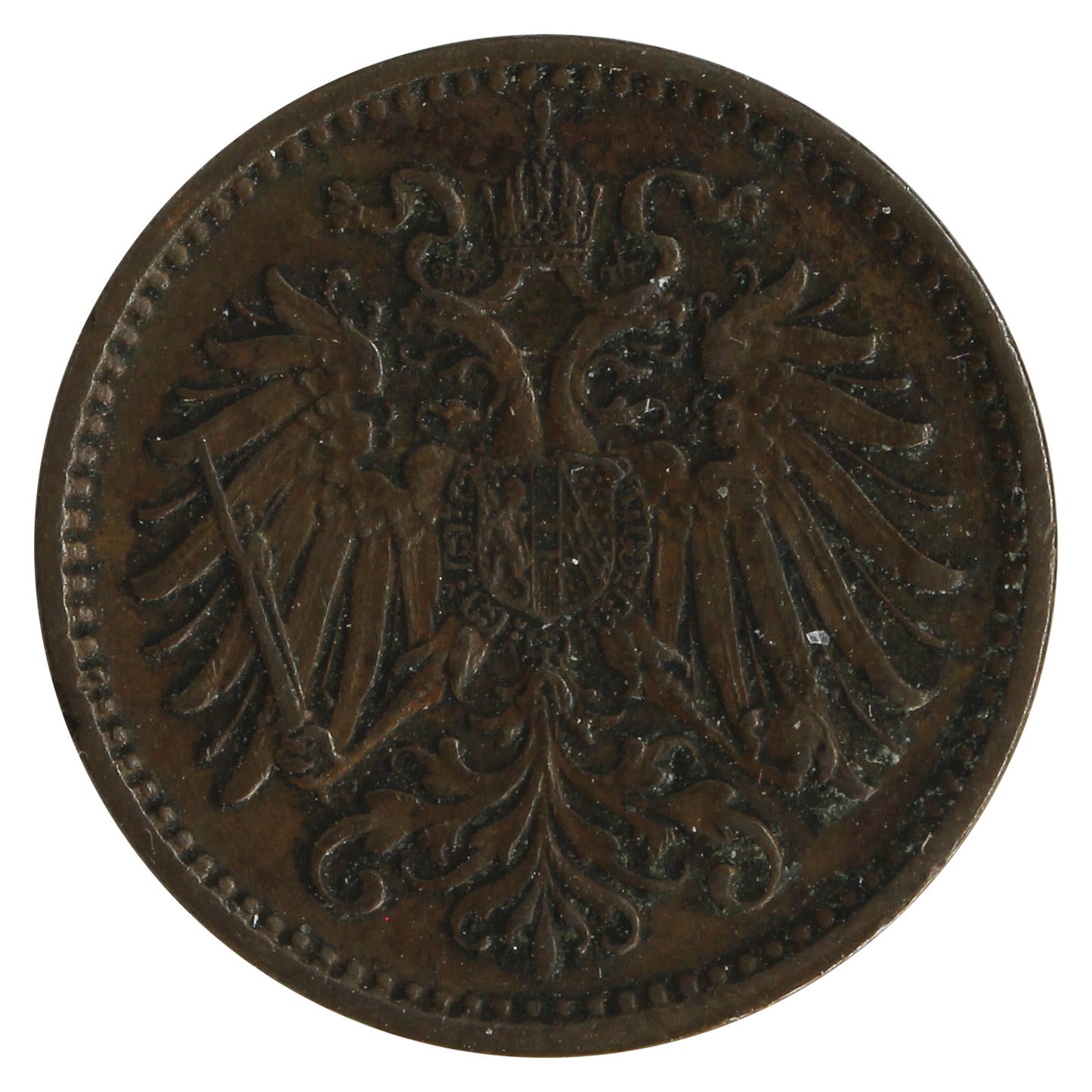 Austria 1898 Heller VF-EF (VF-30)