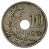 Belgium 1901 10 Centimes Very Fine (VF20)
