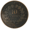 France 1873K 10 Centimes VF-EF (VF30)