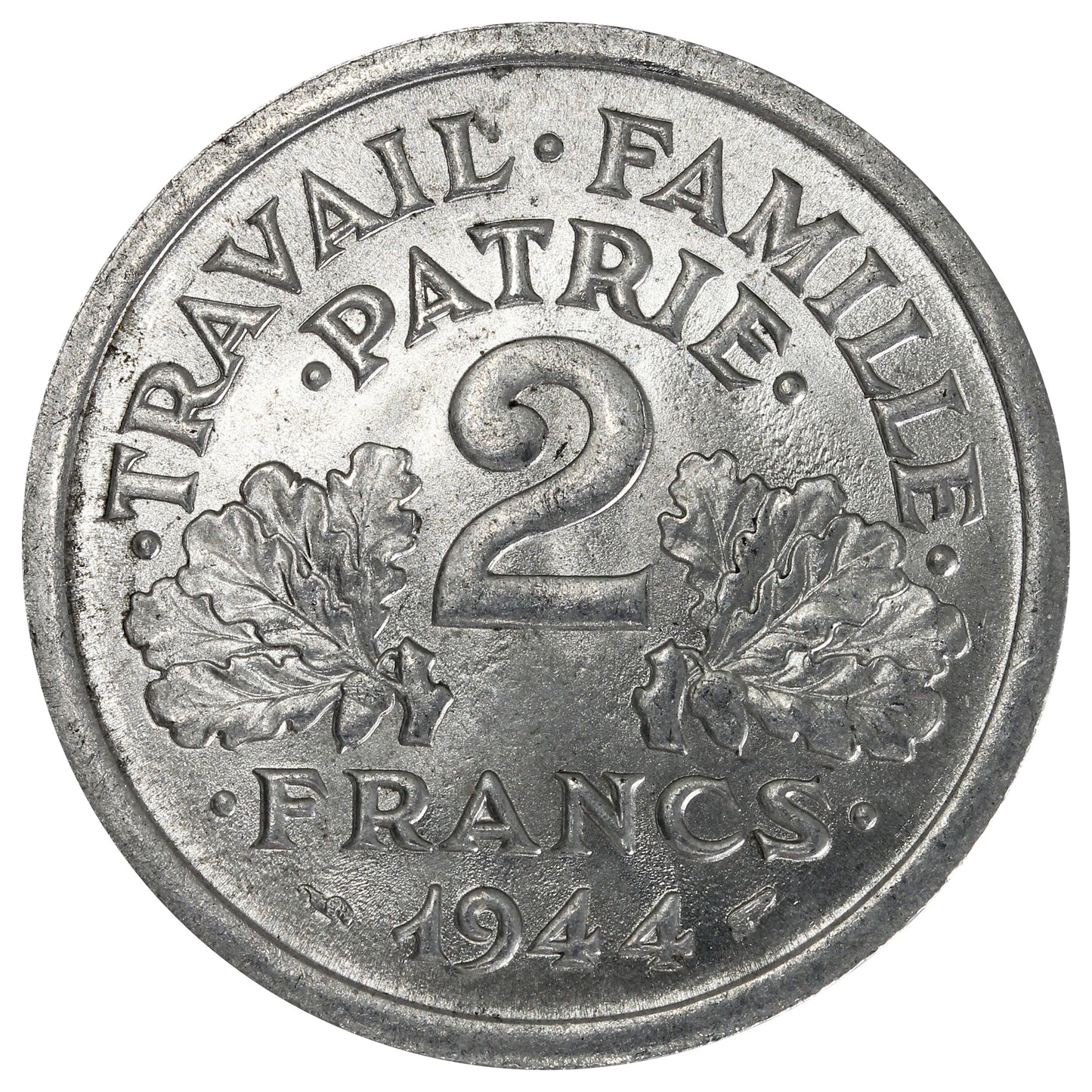 France 1944C 2 Francs Uncirculated (MS60)