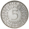 Germany 1966D 5 Marks Uncirculated (MS60)