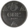 Norway 1944 5 Ore Uncirculated (MS60)