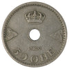 Norway 1929 50 Ore Very Fine (VF-20)