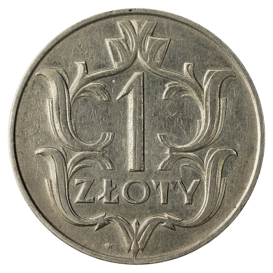 Poland 1929 Zloty Extra Fine (EF40)