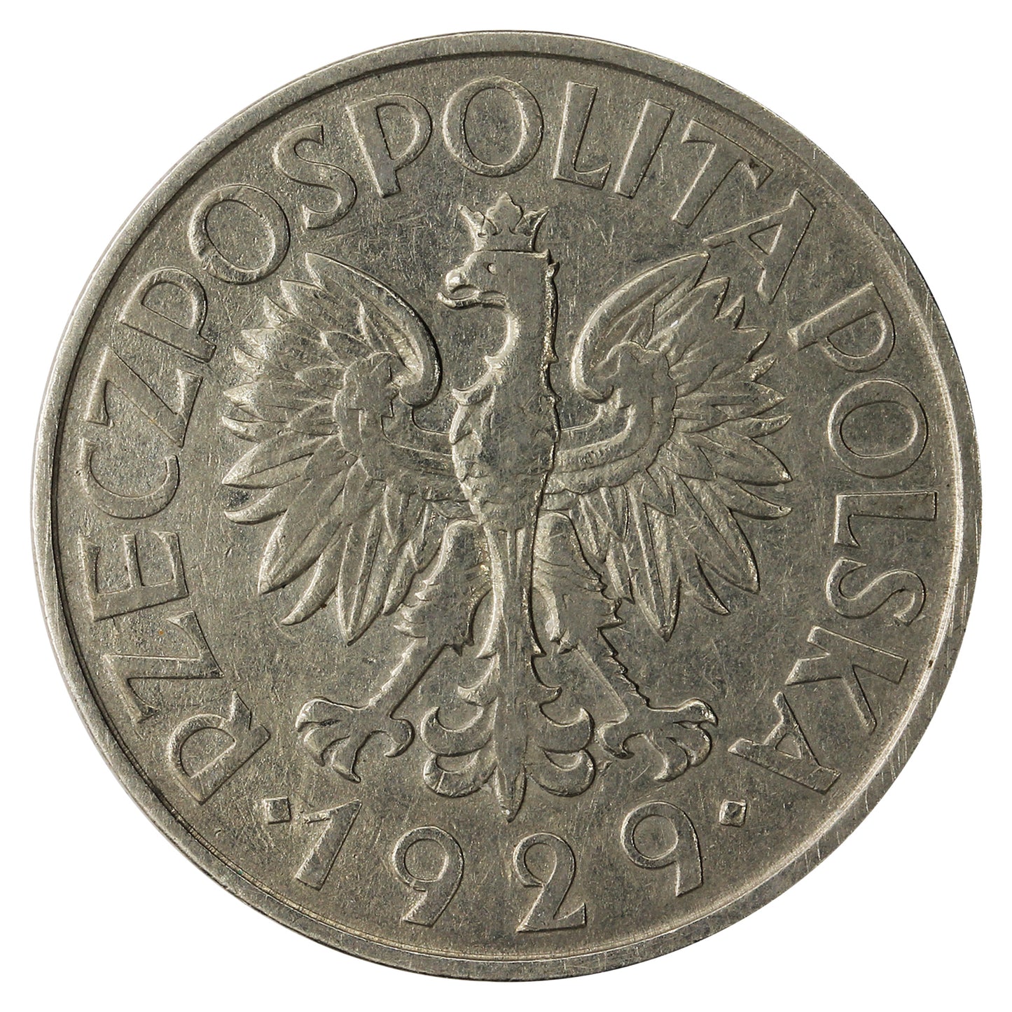 Poland 1929 Zloty Extra Fine (EF40)