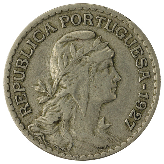 Portugal 1927 Escudo VF-EF (VF-30)