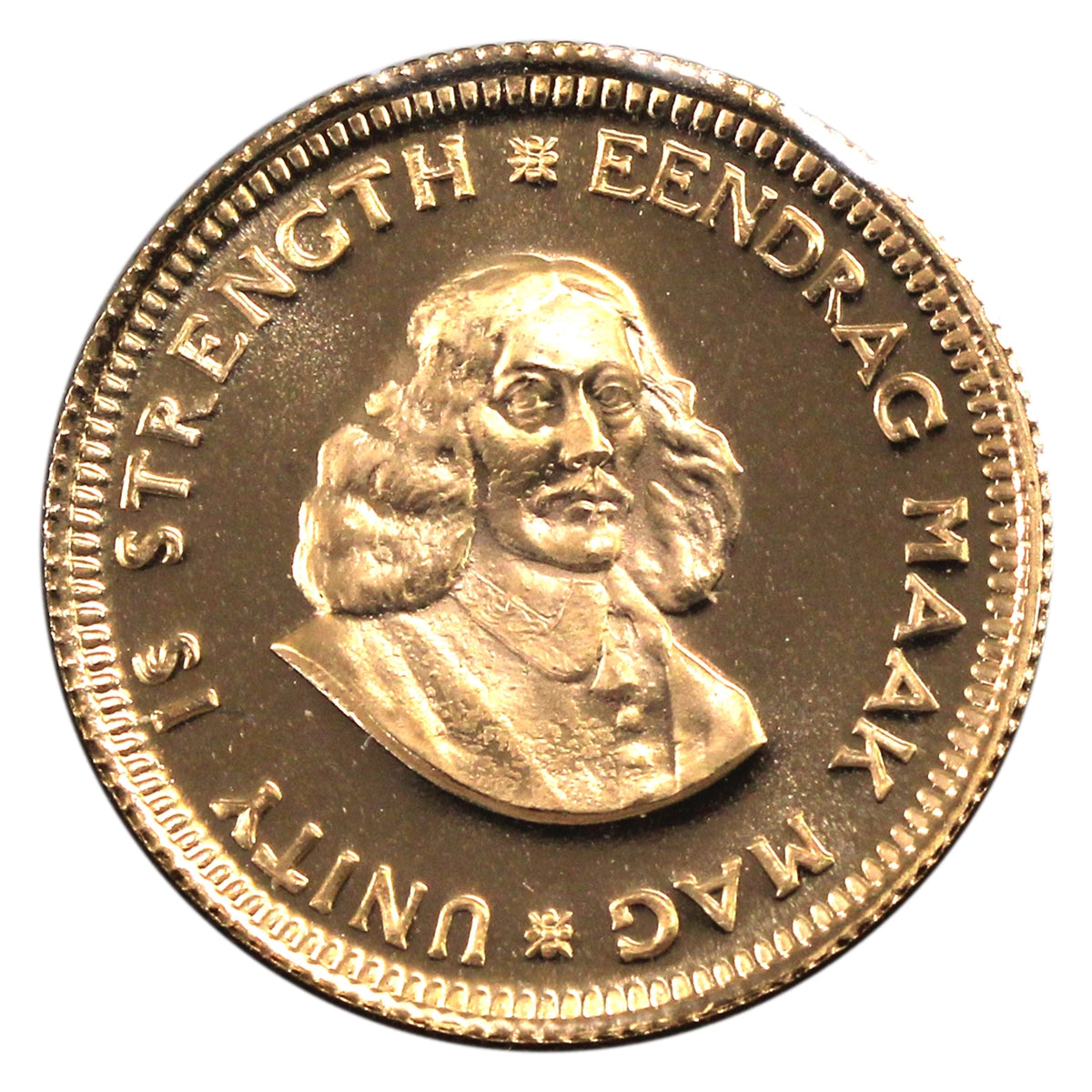 South Africa 1982 Gold 1 Rand Proof