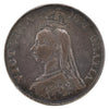 Great Britain 1890 Double Florin F-VF (F15) $