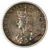 India 1919 1/4 Rupee VF-EF (VF30)
