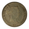 Spain 1867 Escudo VF-EF (VF30)