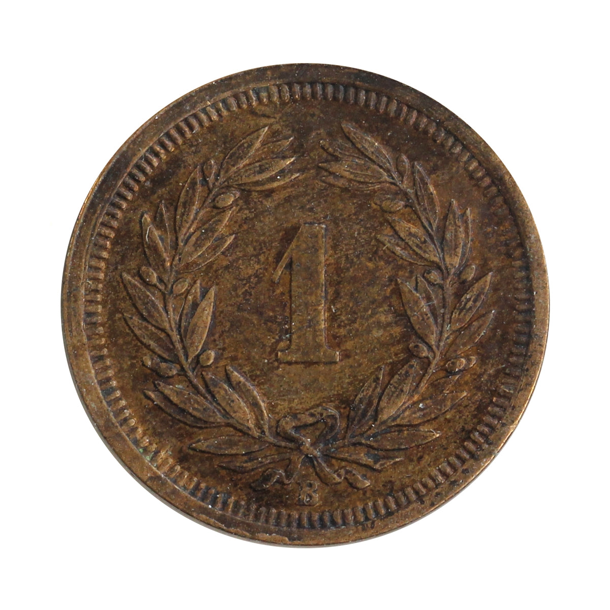 Switzerland 1934B Rappen Uncirculated (MS60)