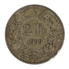 Switzerland 1939B 2 Francs Extra Fine (EF40)