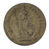 Switzerland 1939B 2 Francs Extra Fine (EF40)
