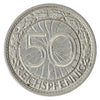 German Weimar Republic 1929F 50 Pfennig UNC+ (MS62) $