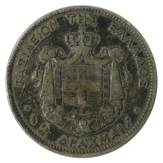 Greece 1883A 2 Drachmai F-VF (F15) $
