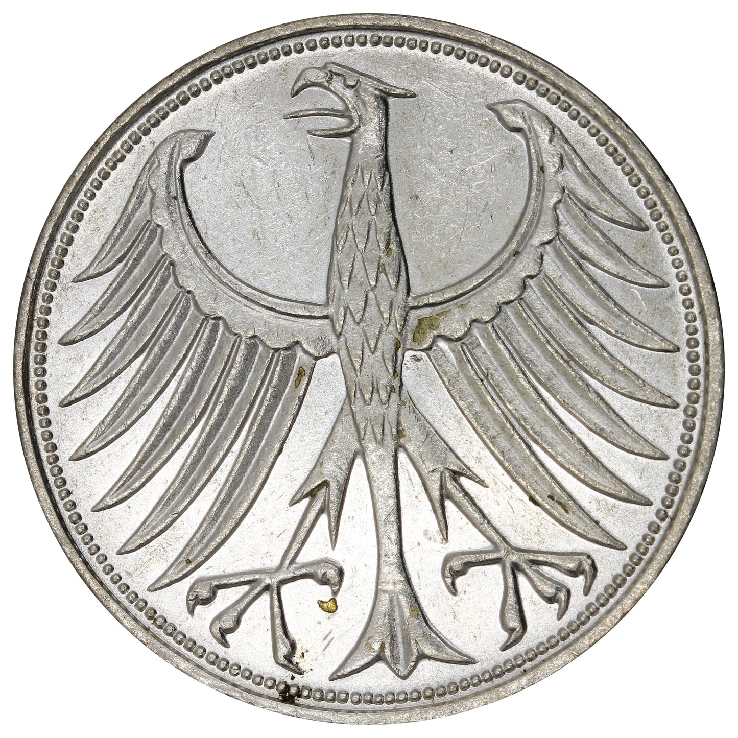 Germany 1965J 5 Marks Extra Fine (EF40)