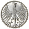 Germany 1967G 5 Marks Almost Uncirculated (AU50)