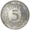 Germany 1969G 5 Marks Extra Fine (EF40)