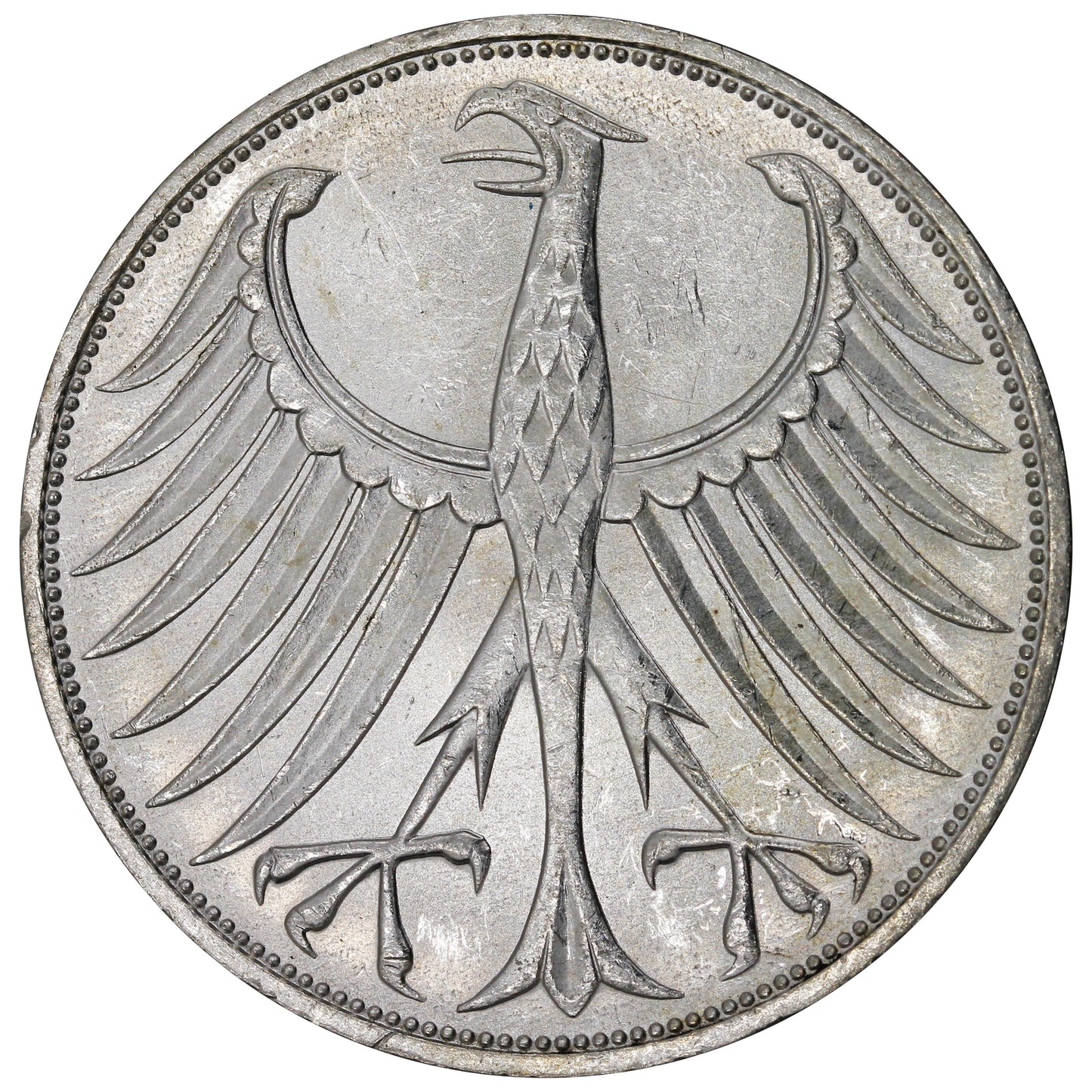 Germany 1973J 5 Marks Uncirculated (MS60)