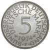Germany 1974F 5 Marks Uncirculated (MS60)