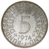 Germany 1974J 5 Marks Uncirculated (MS60)
