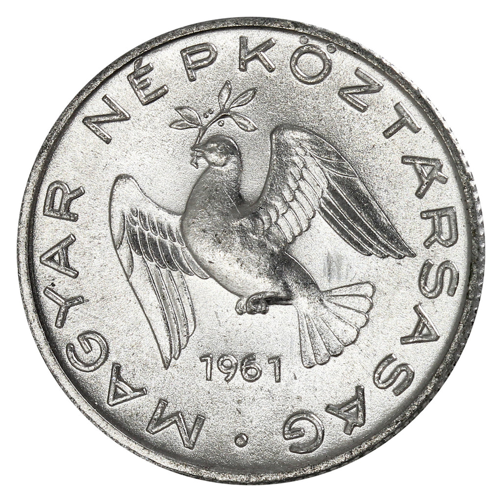 Hungary 1961BP 10 Filler Brilliant Uncirculated (MS63)