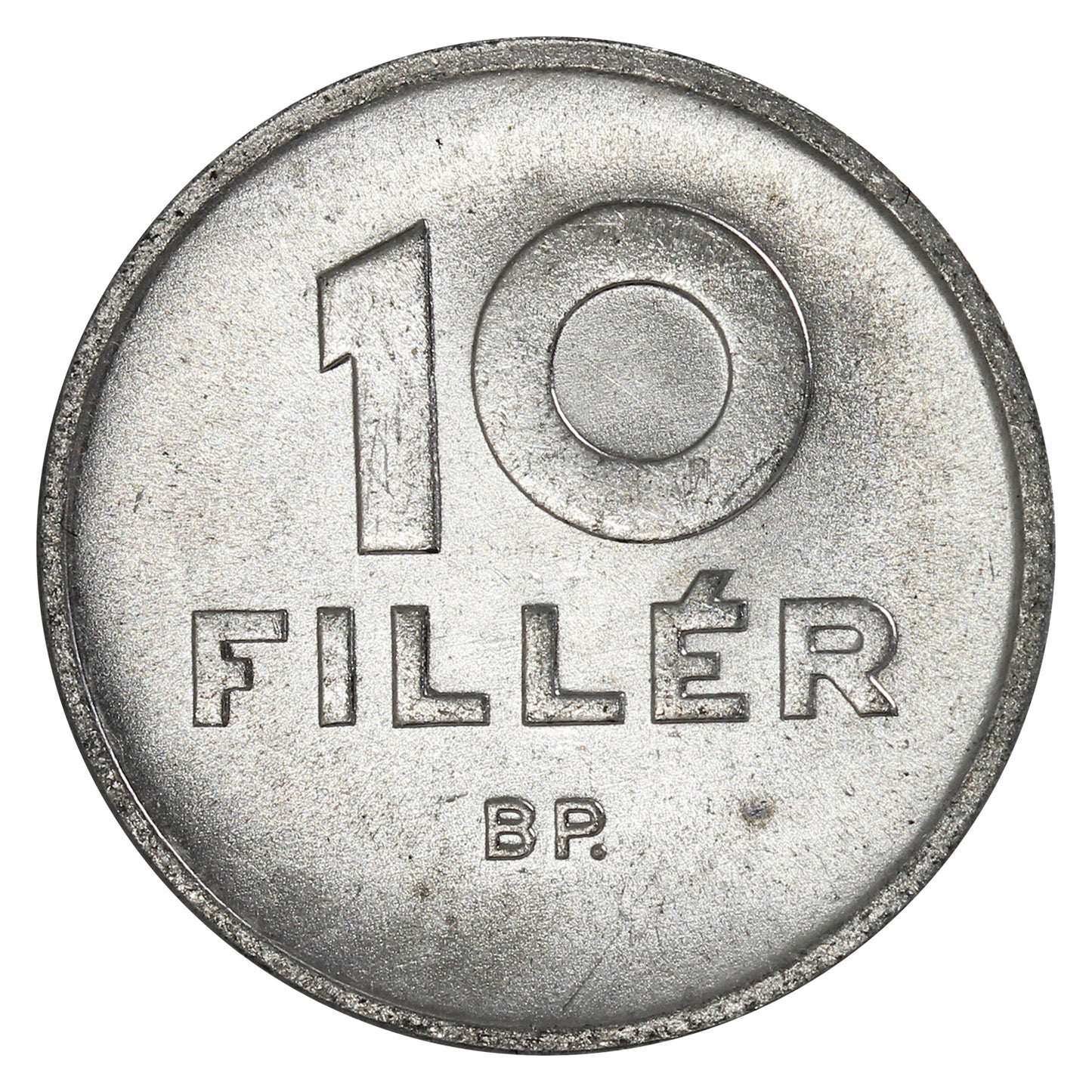 Hungary 1961BP 10 Filler Brilliant Uncirculated (MS63)