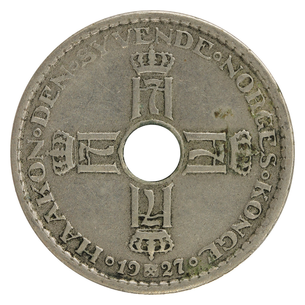 Norway 1927 Krone Very Fine (VF-20)