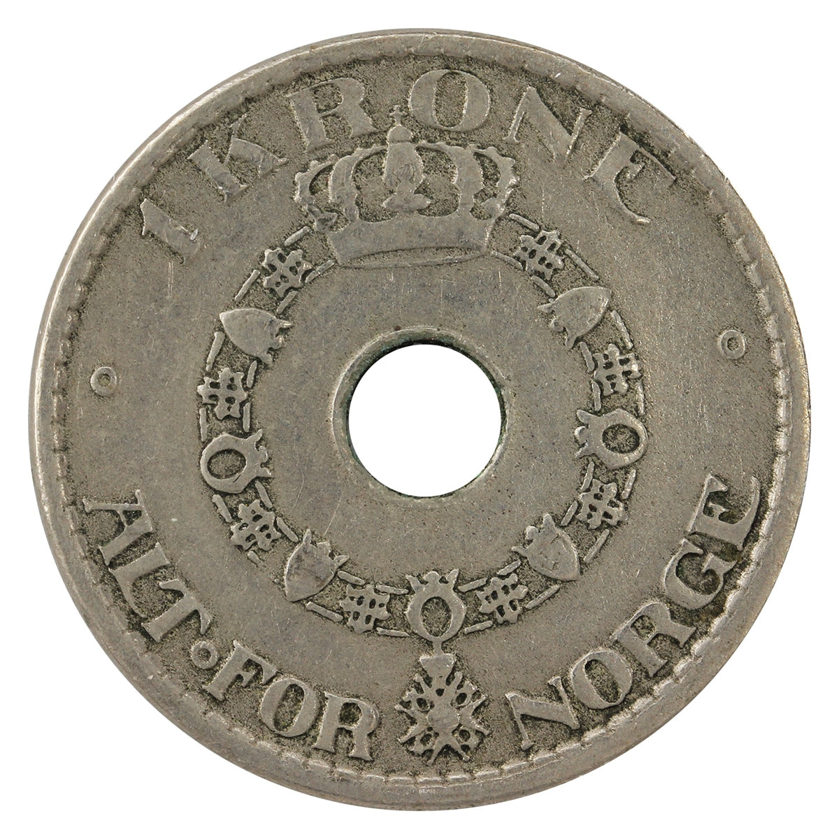 Norway 1927 Krone Very Fine (VF-20)