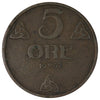 Norway 1932 5 Ore Very Fine (VF-20)